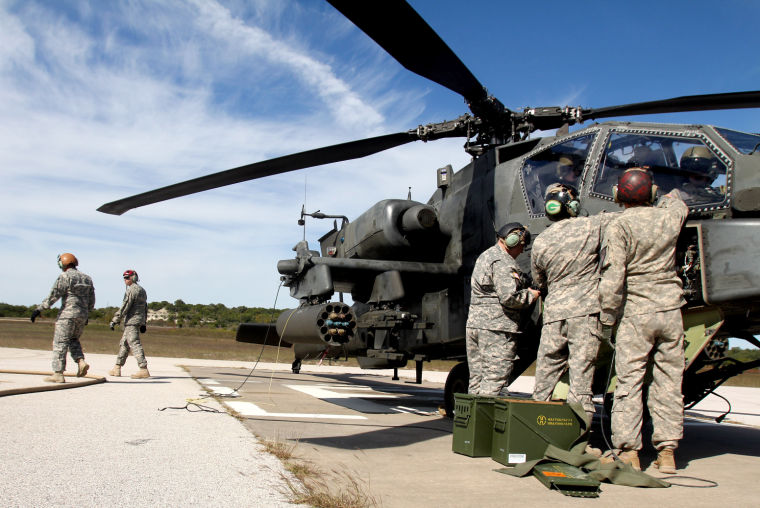1st Air Cavalry Brigade Apache Gunnery